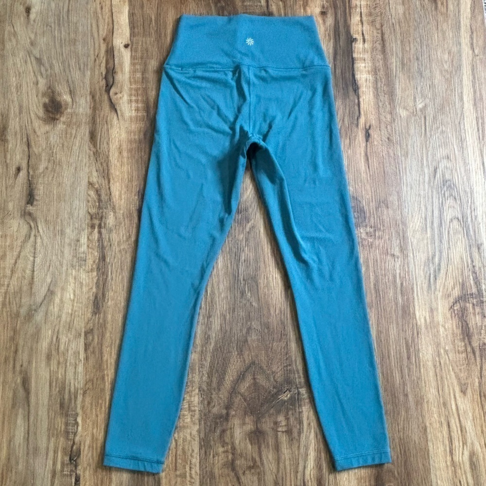 Athleta Vibrant Blue High Rise 7/8 Leggings Size XS - Picture 4 of 7